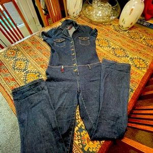 Tommy Hilfiger stretch denim jumpsuit